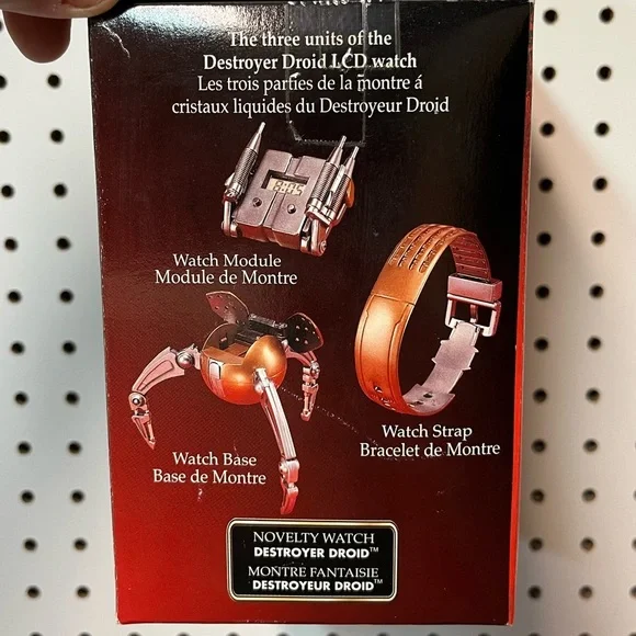 Star Wars Episode I -  Destroyer Droid Transformer Watch Brand New - Picture 2 of 4